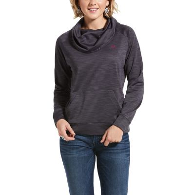 Ariat Conquest Cowlneck - Sweater DonkerGrijs Dames - 24372-734